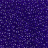 Miyuki rocailles kralen 8/0 - Transparent cobalt 8-151